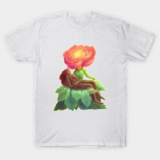 Two peonies in life and death T-Shirt